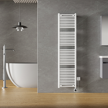 Wiesbaden Elara elektrische radiator Smart WiFi 181,7 x 45 cm glans wit