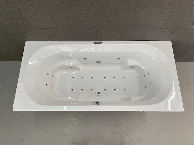 Xenz Society bubbelbad met Advance systeem 180x90 wit