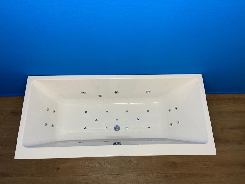 Villeroy & Boch Subway bubbelbad met Advance systeem 180×80 wit