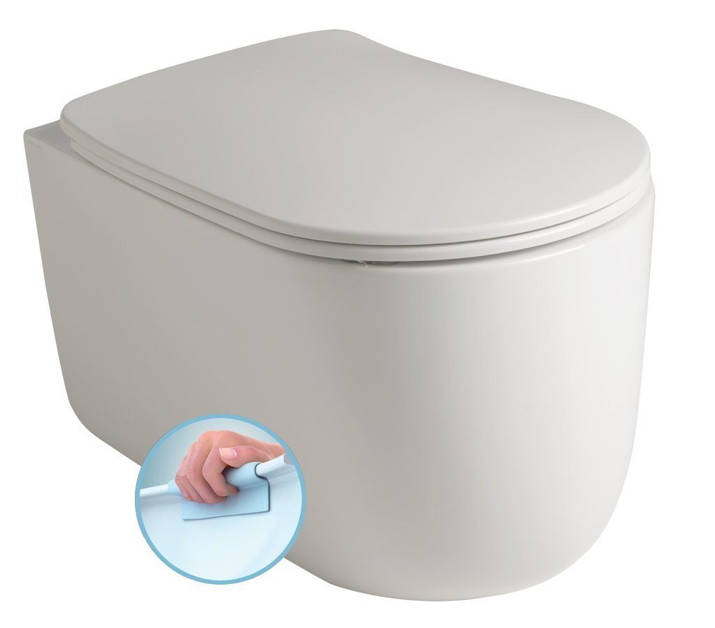 Nolita rimless Hangtoilet NORIM 35x35x55cm