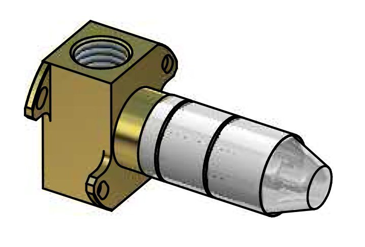 Hotbath HBCB010C inbouwdeel voor stopkraan koud