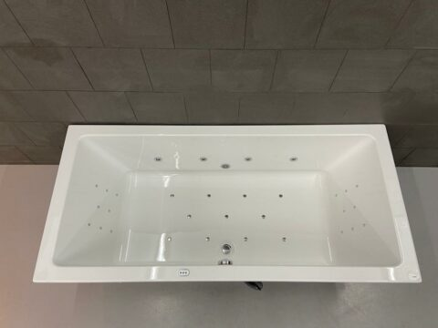 Riho Lusso bubbelbad met Premium systeem 180x90 wit