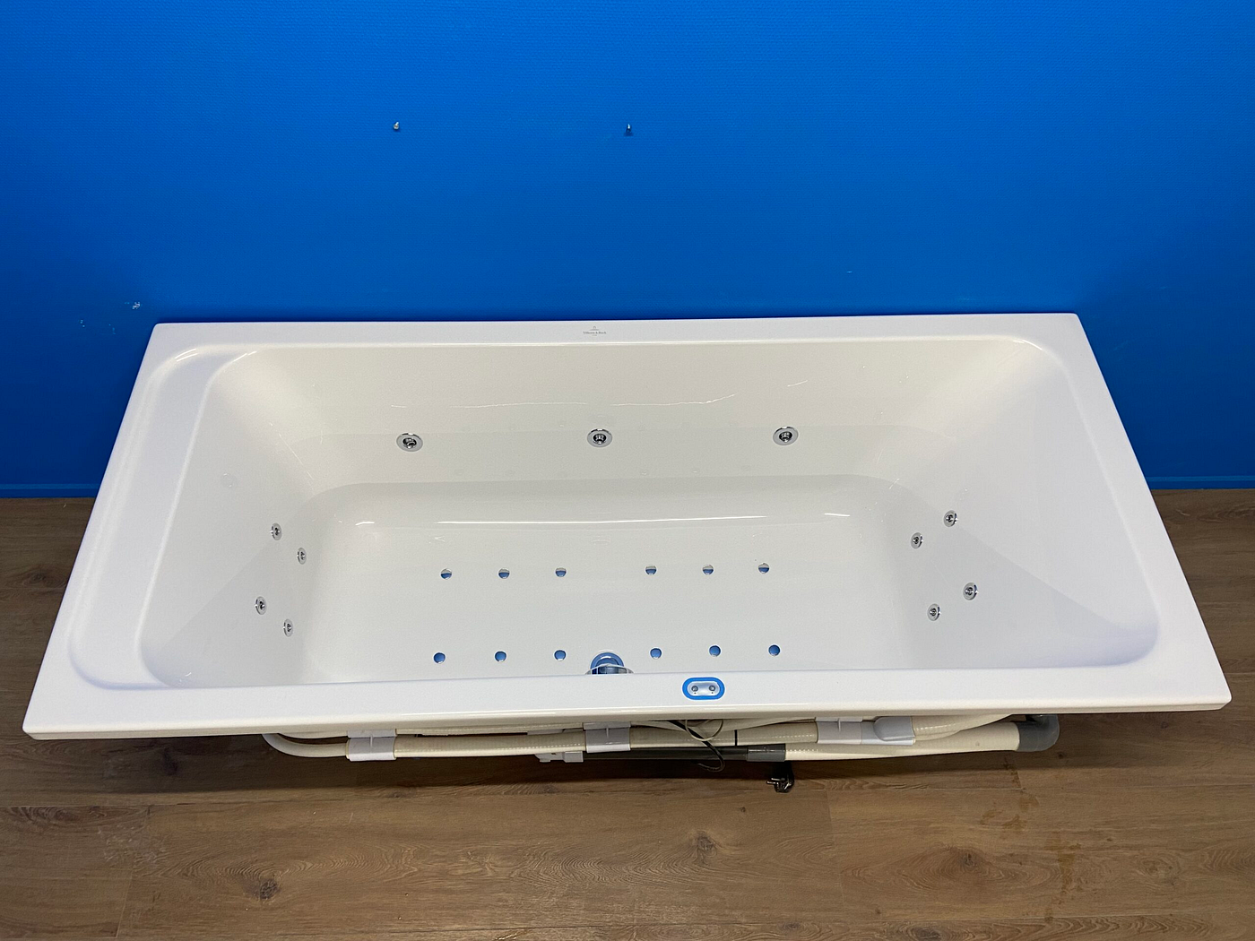 Villeroy & Boch Architectura bubbelbad met Basic systeem 190x90 wit