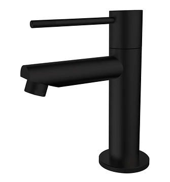 Best Design Exclusive Nero Ribera toiletkraan laag mat zwart