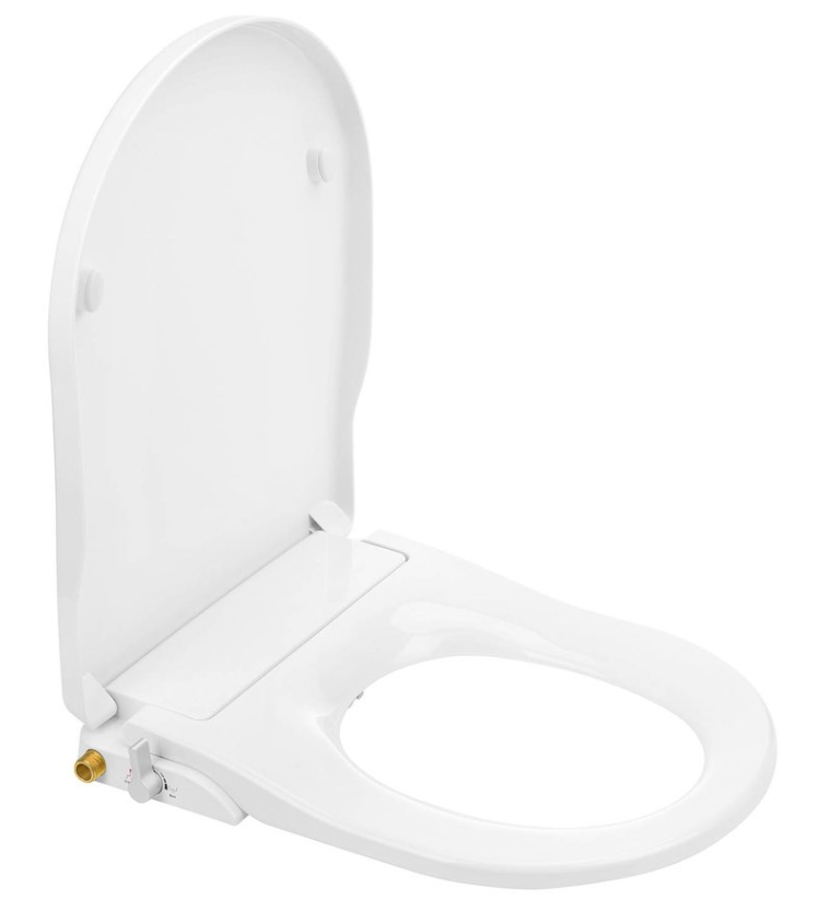 Sapho Clean Star polypropyleen toiletzitting met bidet wit