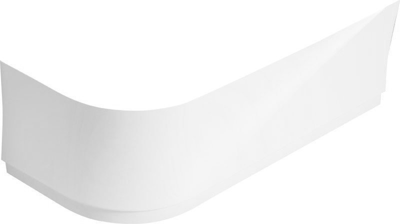 Polysan VIVA rechts 185 voorzetpaneel ABS- acryl wit