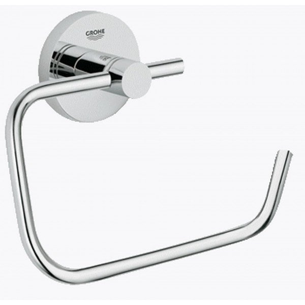 Grohe Essentials toiletrolhouder zonder klep chroom