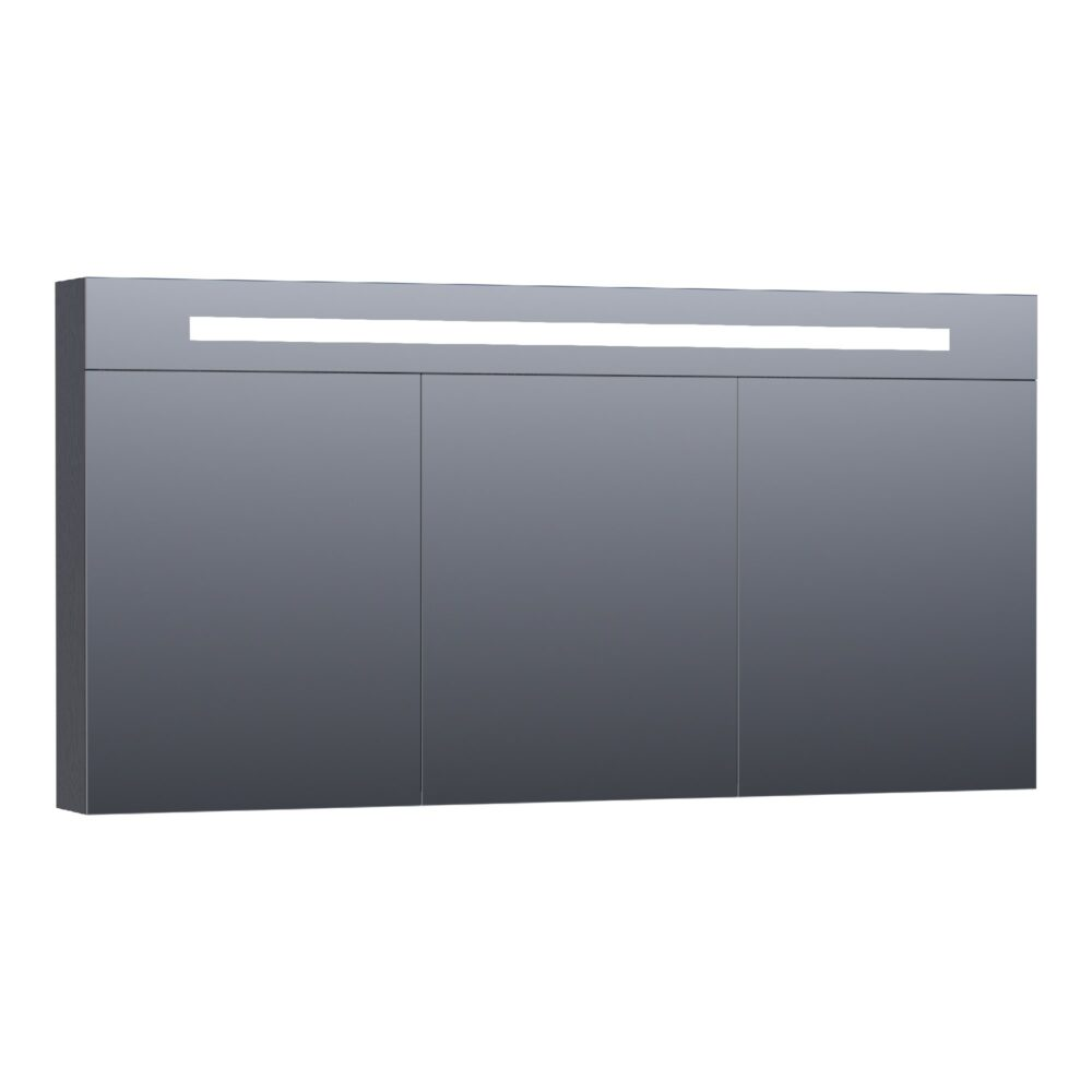 Topa Double Face spiegelkast 140 black wood