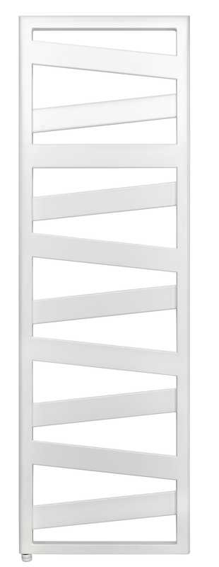 Zehnder Ribbon elektrische radiator met RF bediening 136.5x60cm wit