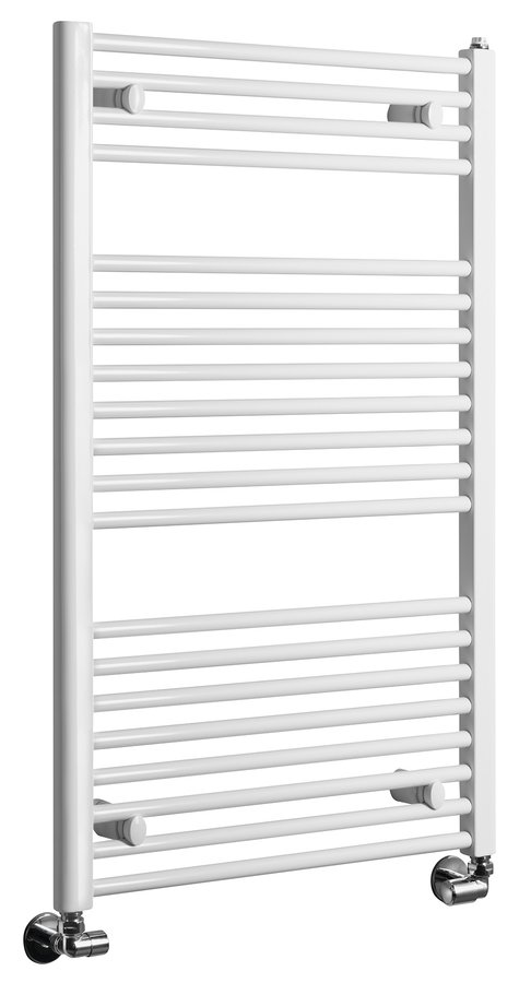 Aqualine Direct handdoekradiator zijaansluiting 60x96cm wit