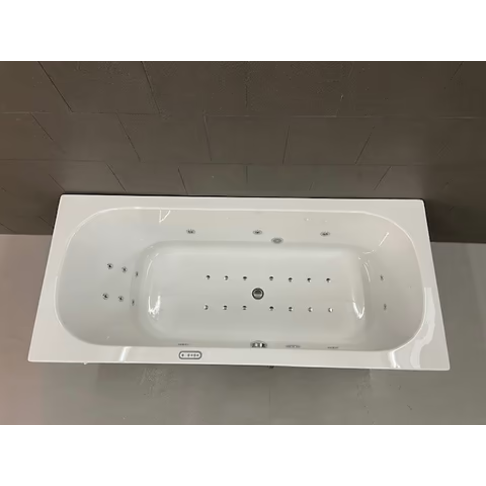 Xenz Aruba bubbelbad met Koller Advance systeem 180x80 wit