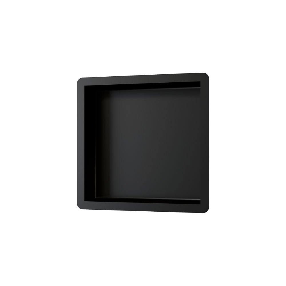 Brauer Black Edition inbouwnis 30x30 zwart