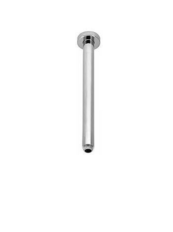 Hotbath Mate M453 plafondbuis rond 30cm geborsteld nikkel