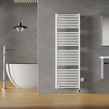 Wiesbaden Elara elektrische radiator Smart WiFi 181,7 x 60 cm glans wit