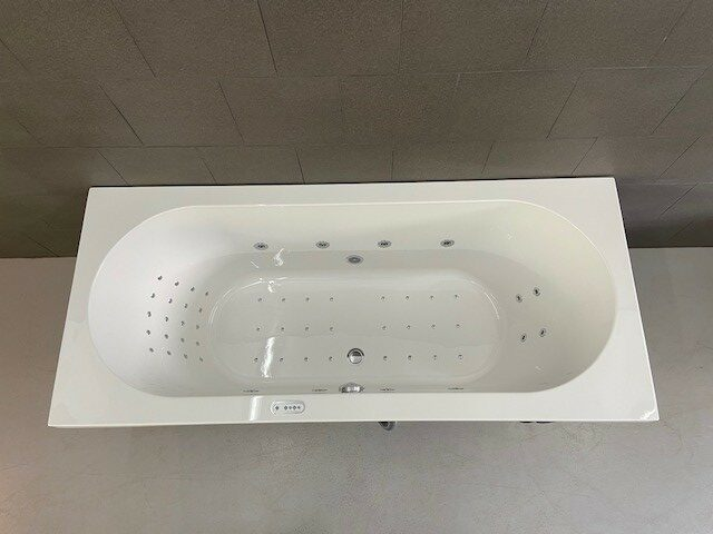 Sanindusa Urby bubbelbad met Advance systeem 190x90 wit