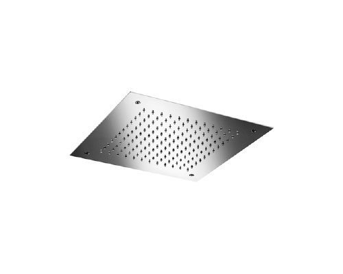 Hotbath Mate M117 inbouw hoofddouche met LED vierkant 38 cm geborsteld nikkel