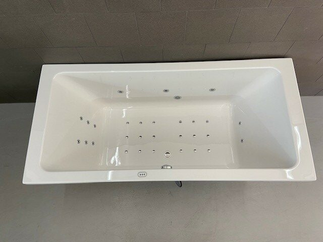 Xenz Society bubbelbad met Koller Premium systeem 180x80 wit