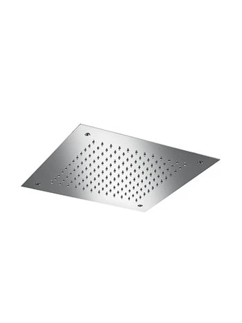 Hotbath Mate M110 inbouw hoofddouche vierkant 38 cm geborsteld nikkel