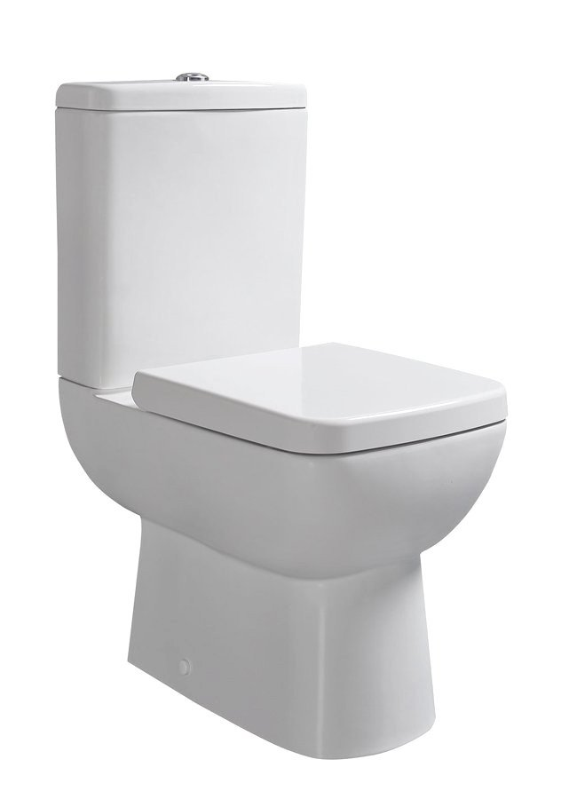 Sapho Tyana staand compact toilet wit