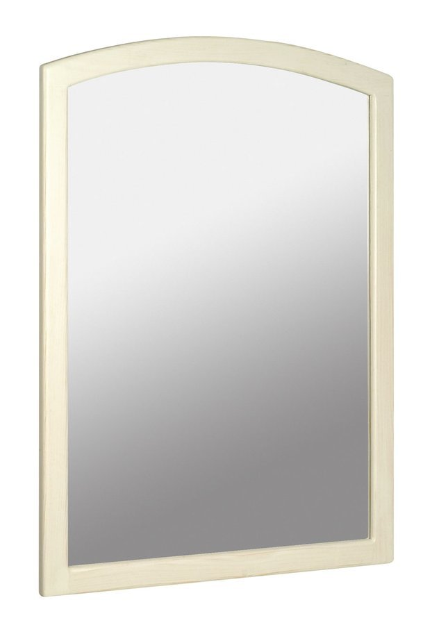 Retro Spiegel 65x91cm oud wit