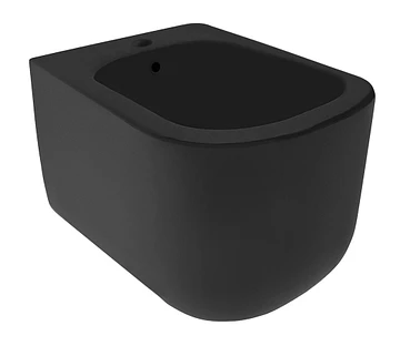 Kerasan-Tribeca-wandbidet-35x54cm-mat-zwart