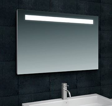 Wiesbaden Tigris spiegel rechthoek met LED 100 x 80 cm