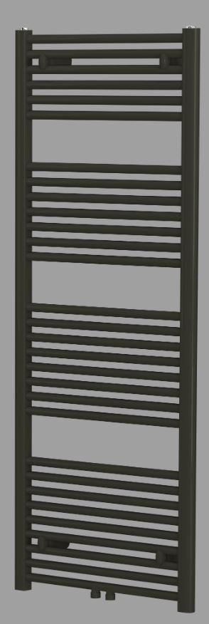 Novara Apollo R radiator 60x180 mat zwart