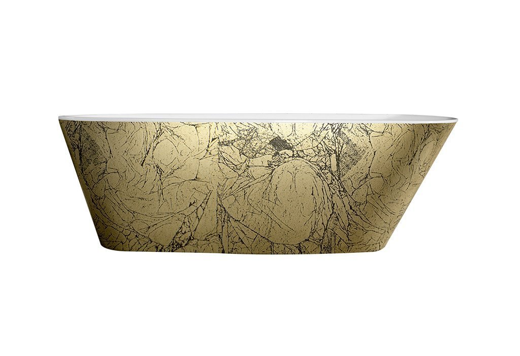 Best Design Vrijstaand bad Color Goldfeeling 172x75cm goud