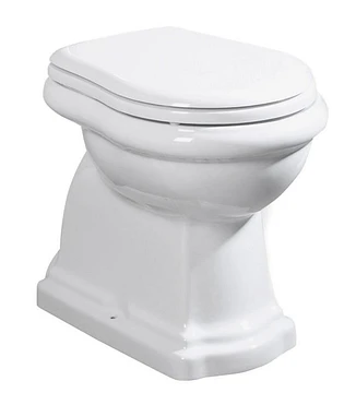 Kerasan Retro Toilet P-trap 38,5x41x72 cm wit
