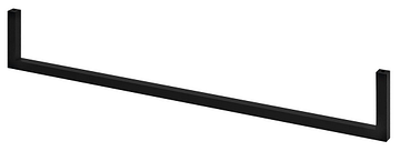 Sapho-Avice-handdoekhouder-60x9.5-mat-zwart