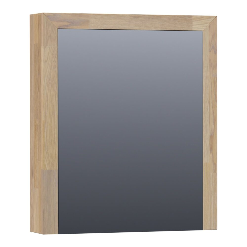 Topa Natural Wood spiegelkast linksdraaiend 60 grey oak