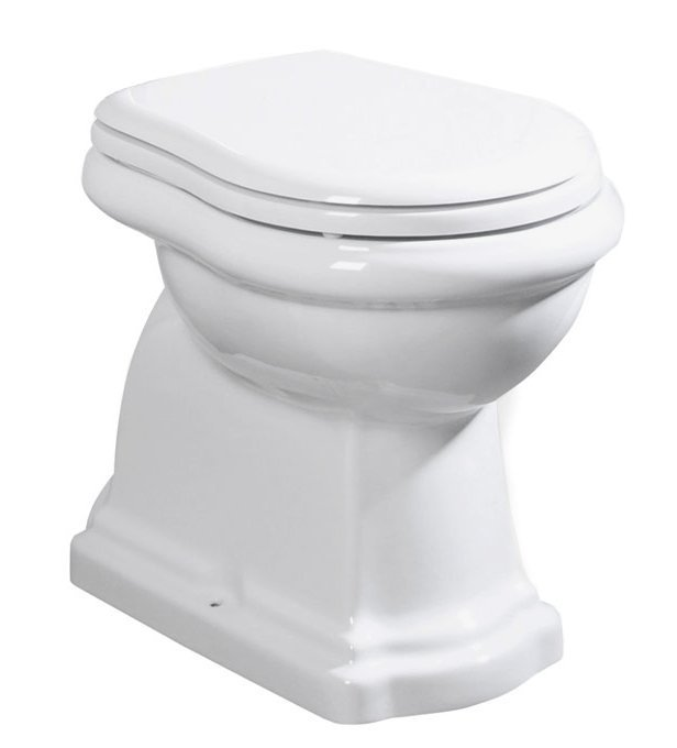 Kerasan Retro Toilet P-trap 38,5x45x59 cm wit