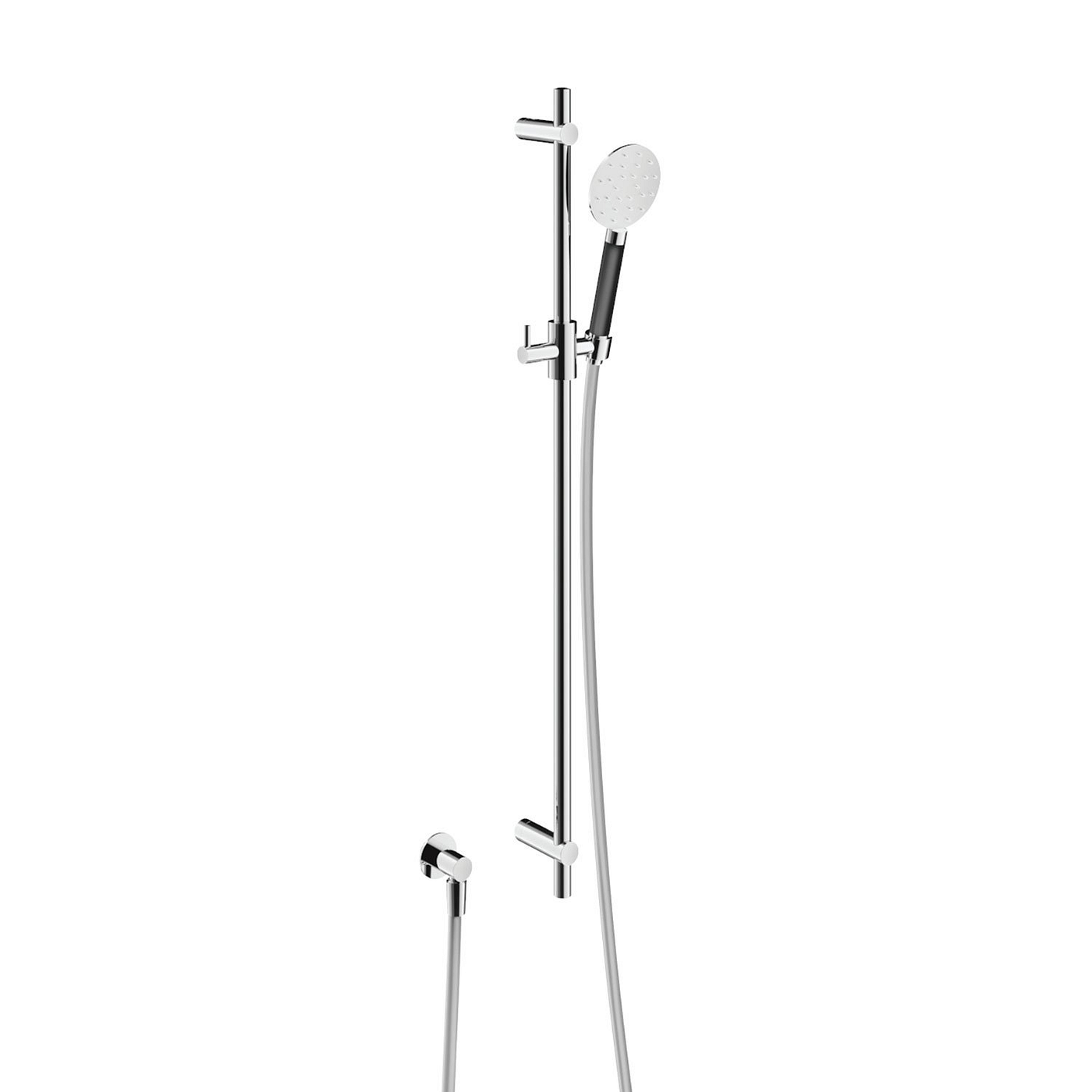 Hotbath Cobber Glijstang 90cm met handdouche Geborsteld Messing PVD M308BBP