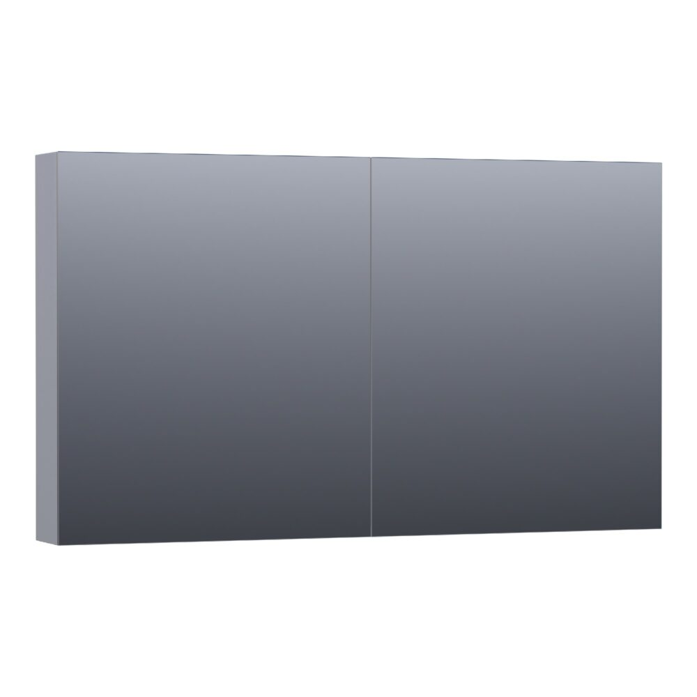 Topa Plain spiegelkast 120 mat grijs