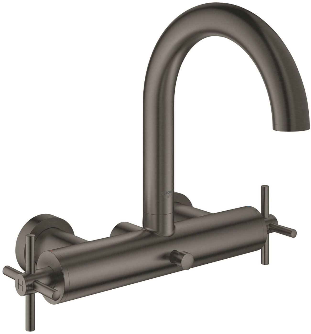 Grohe Atrio badkraan hard graphite geborsteld - tweedekans