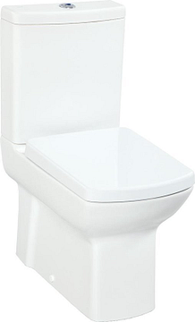 Creavit Lara staande toilet inclusief bidet wit