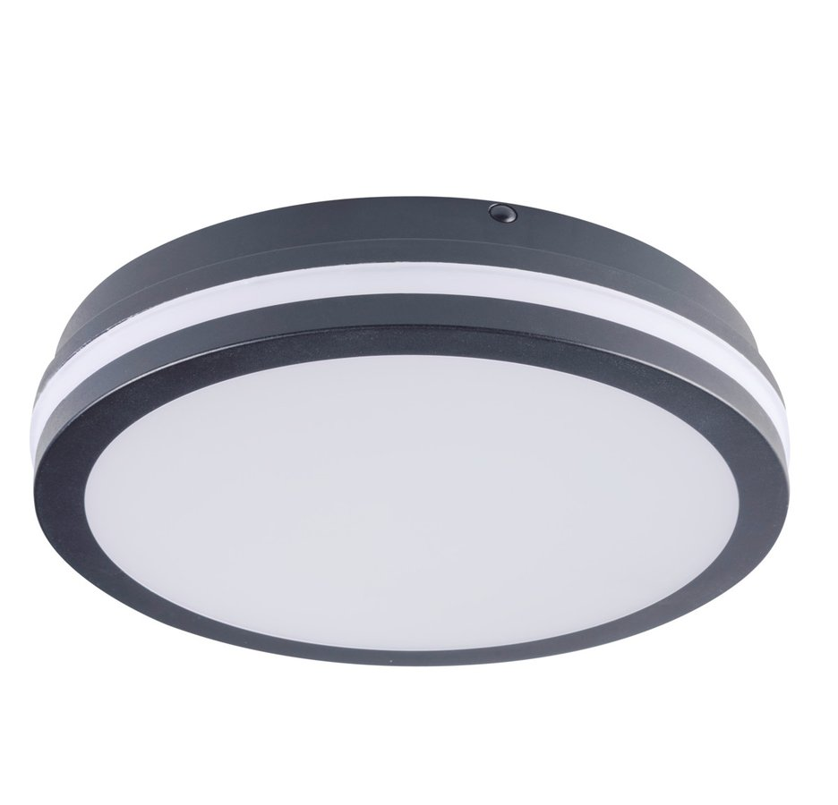 Kanlux Beno plafond 24W LED licht 26x26 grafiet Rond