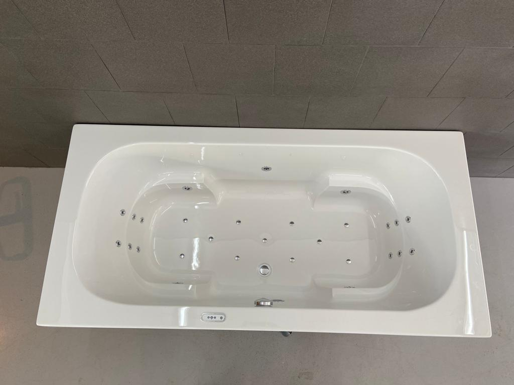 Xenz Tanga bubbelbad met Koller Advance systeem 180x90 wit