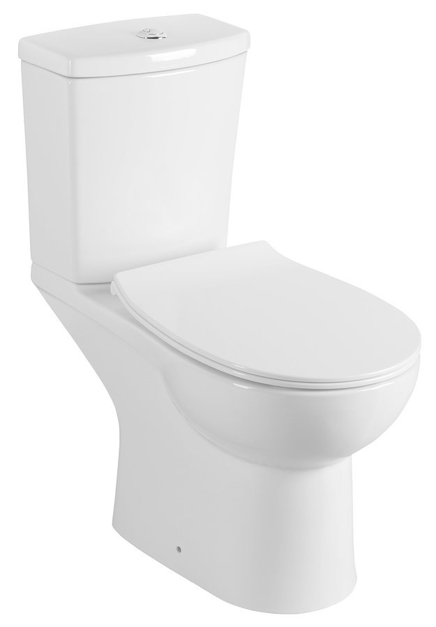 Kairo Toiletcombinatie P-sifon incl. spoelsysteem