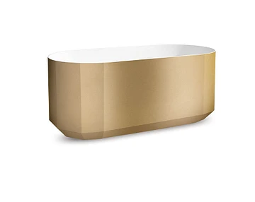 JEE-O Bloom vrijstaand bad 165x80 goud - SBM074 - goud