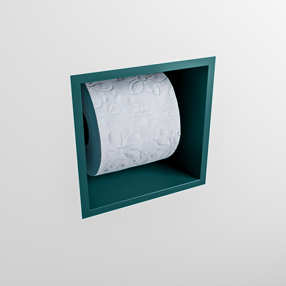 Mondiaz Easy Cube 160 toiletrolhouder 16x16 smag