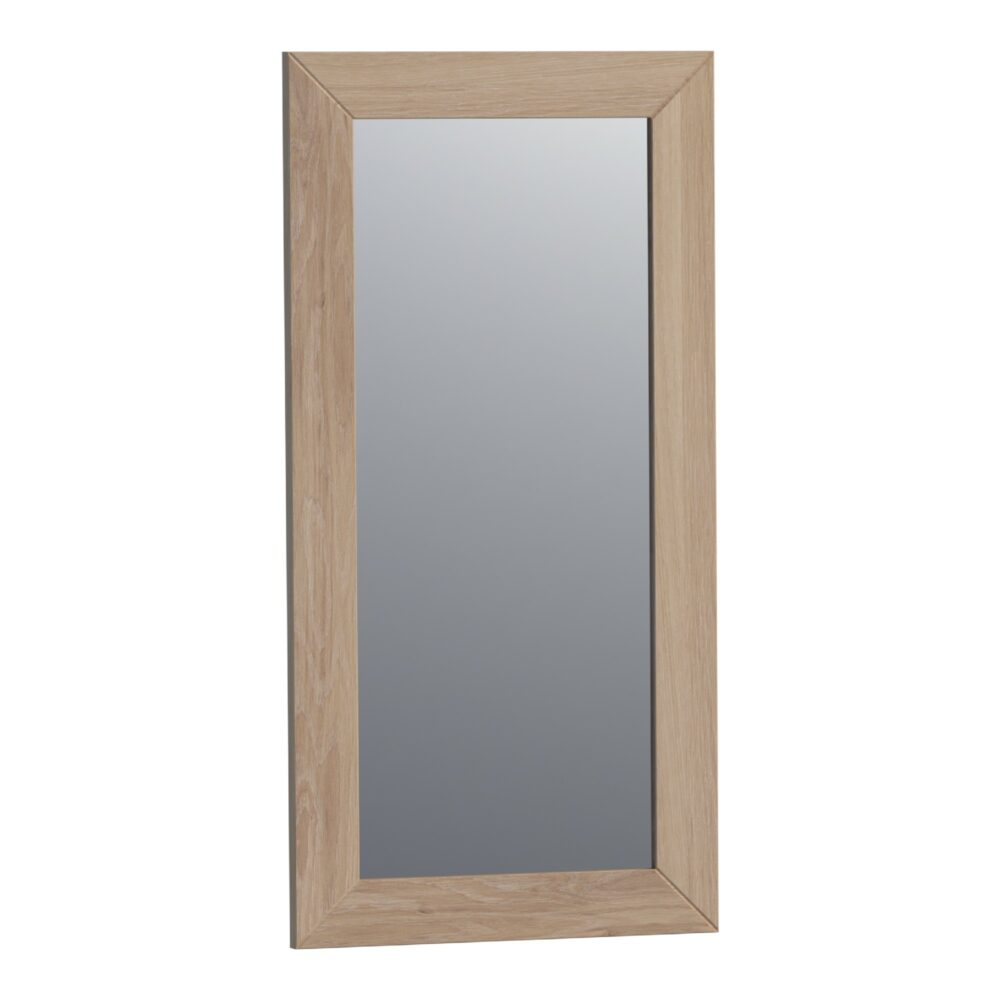 Topa Massief Eiken spiegel 40x80 smoked oak