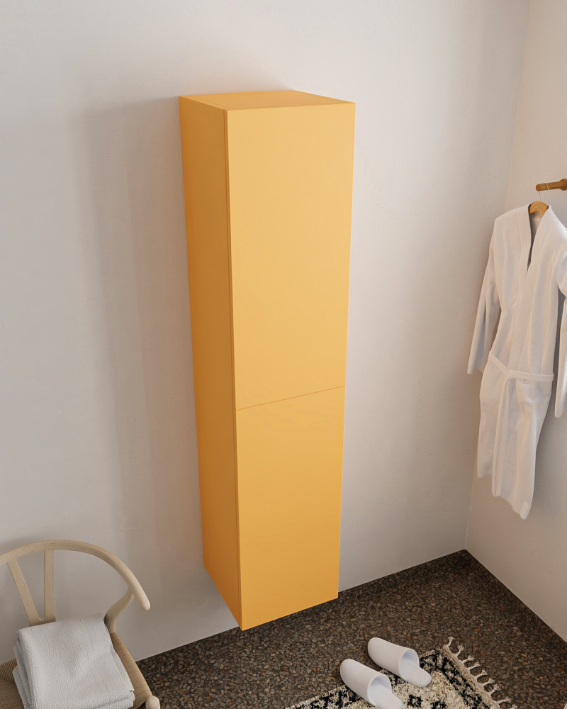 Mondiaz Beam 160cm kolomkast kleur ocher met 2 deuren