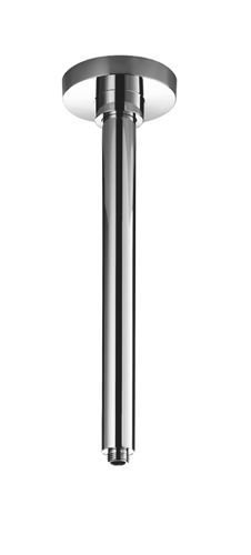Hotbath Mate M102 plafondbuis verzwaard rond 30cm geborsteld nikkel