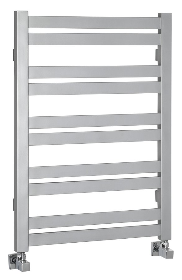 Nevel Handdoekradiator 55x75 cm  324W zilver