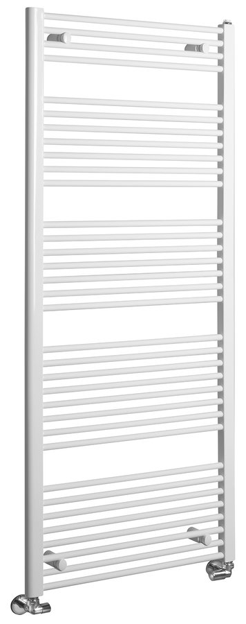 Aqualine Direct handdoekradiator zijaansluiting 75x168 wit