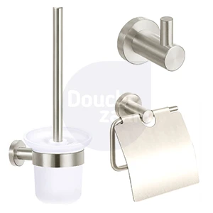 Best Design One Pack Toilet Accessoires Set Ore Geborsteld RVS set