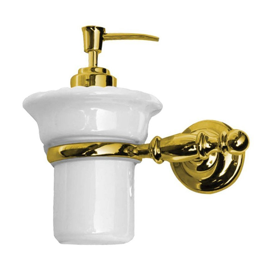 Perla Zeepdispenser houder goud