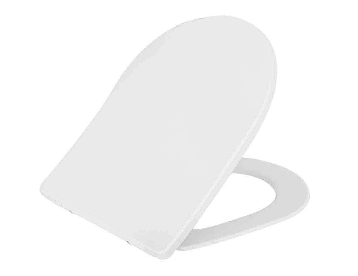 Wiesbaden Shade slim toiletzitting softclose en quick release glans wit