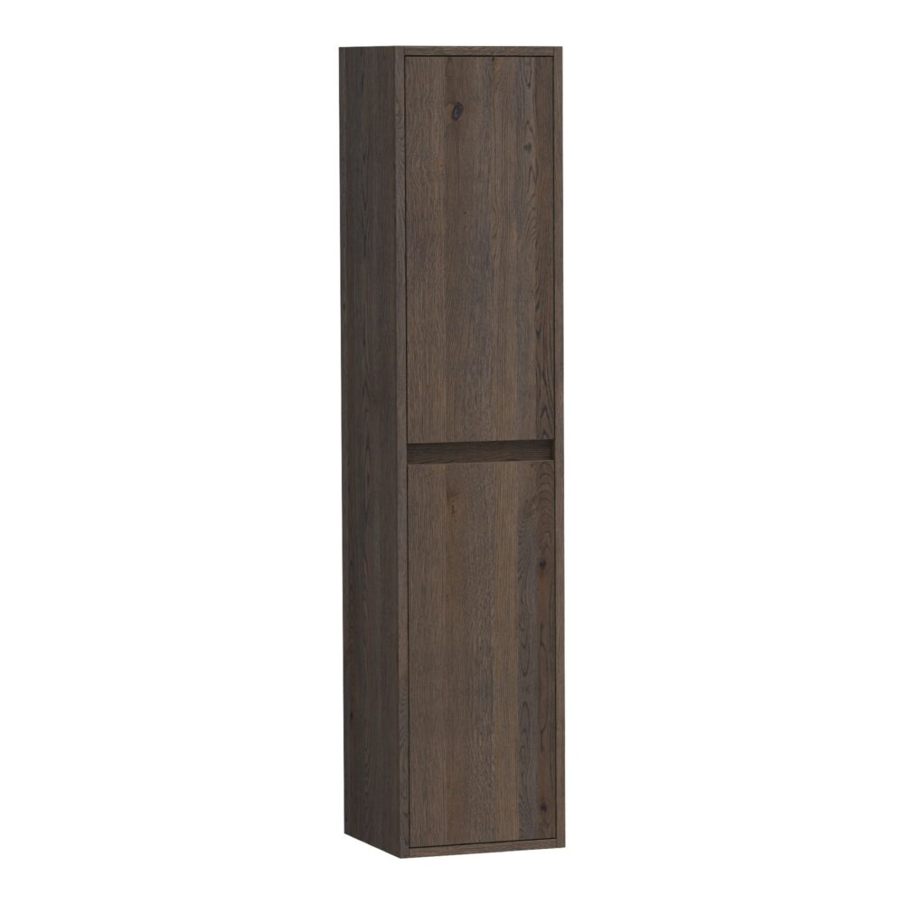 Topa Massief Eiken Nexxt kolomkast 160 black oak